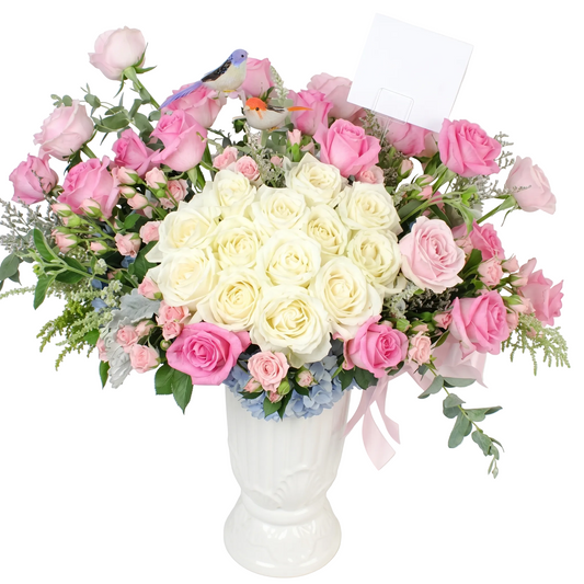 Vase Birdy - Fresh flowers