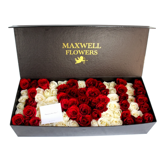 I love you Exclusive box - Fresh flowers