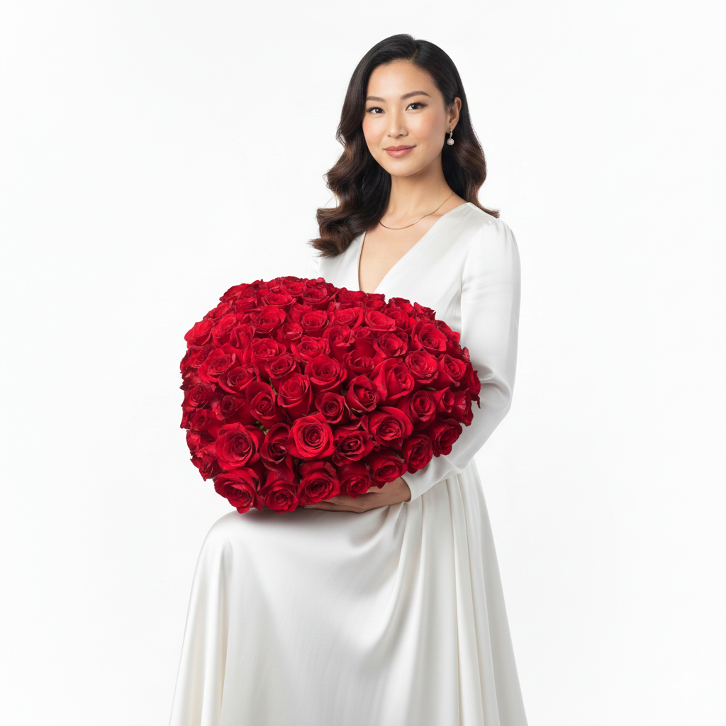 Love Shape Rose Box Valentine's day