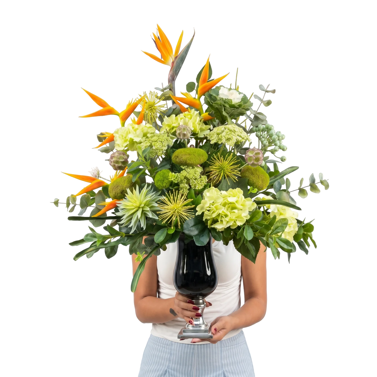 Paradiso Noir Luxury Real Touch- Artificial luxury Flowers
