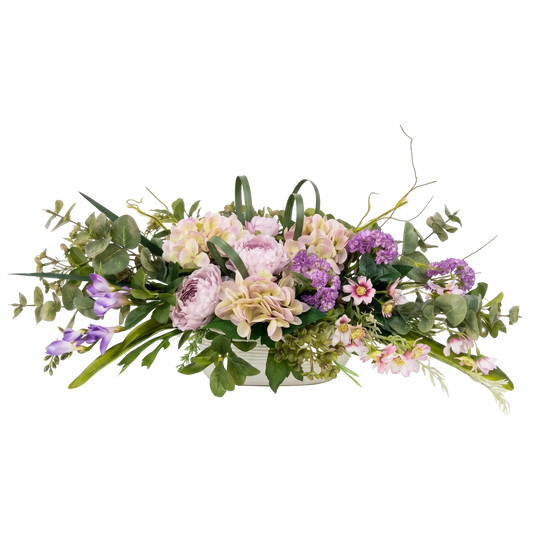 Violet Meadow Luxury Artificial Vase