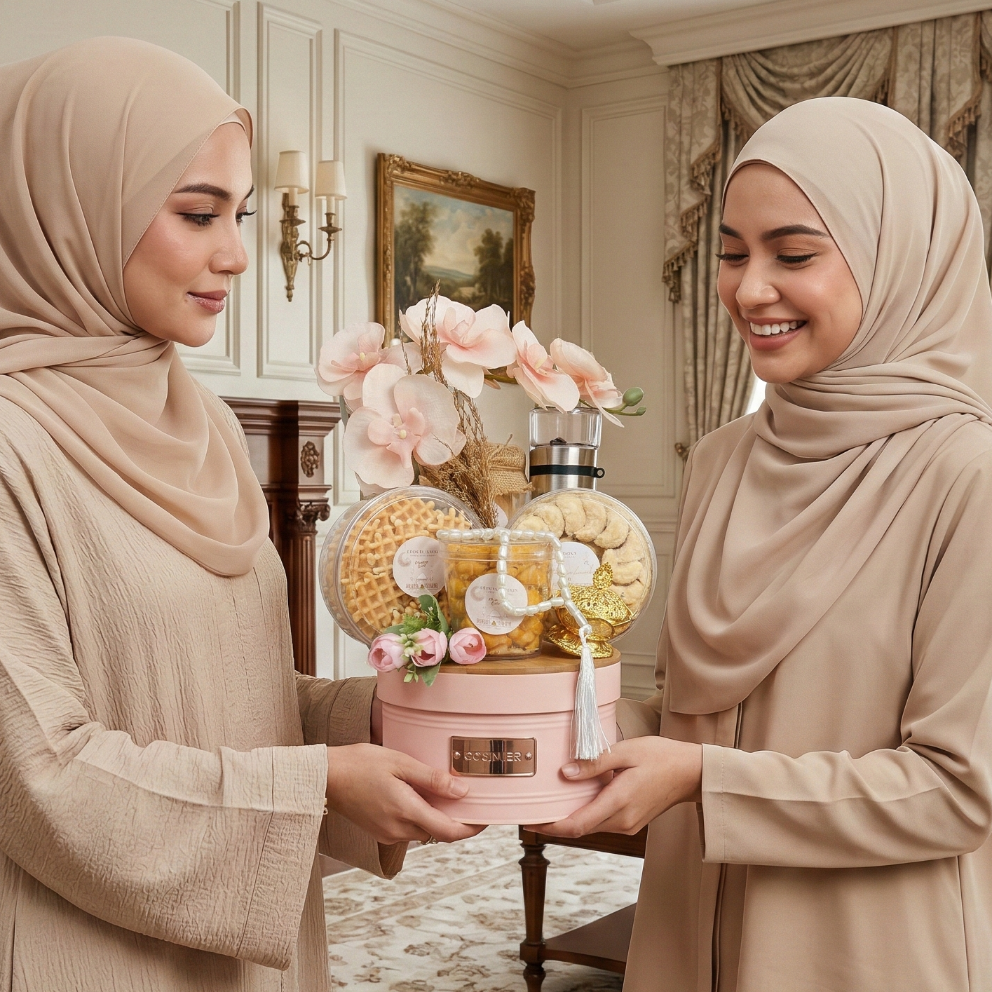 Royal Pink hampers