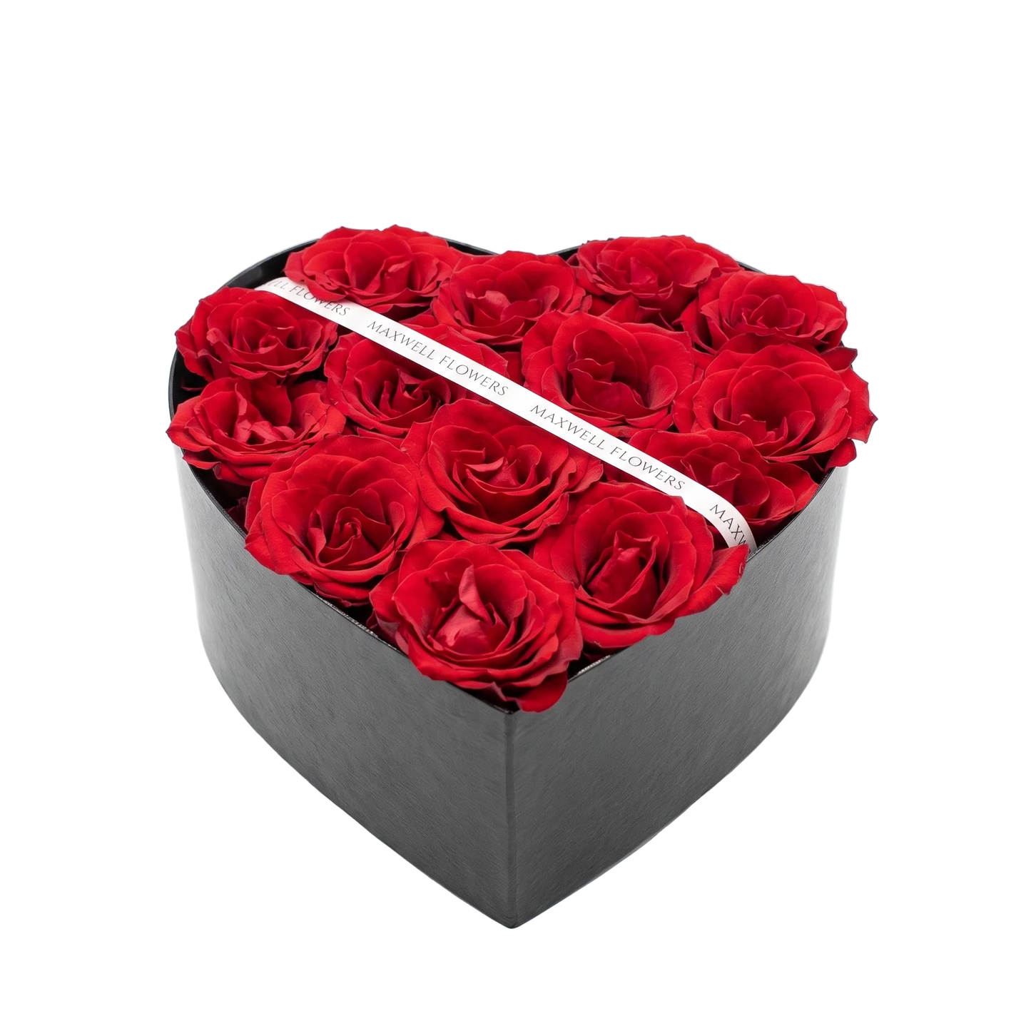 Black Love Box - Fresh Flowers
