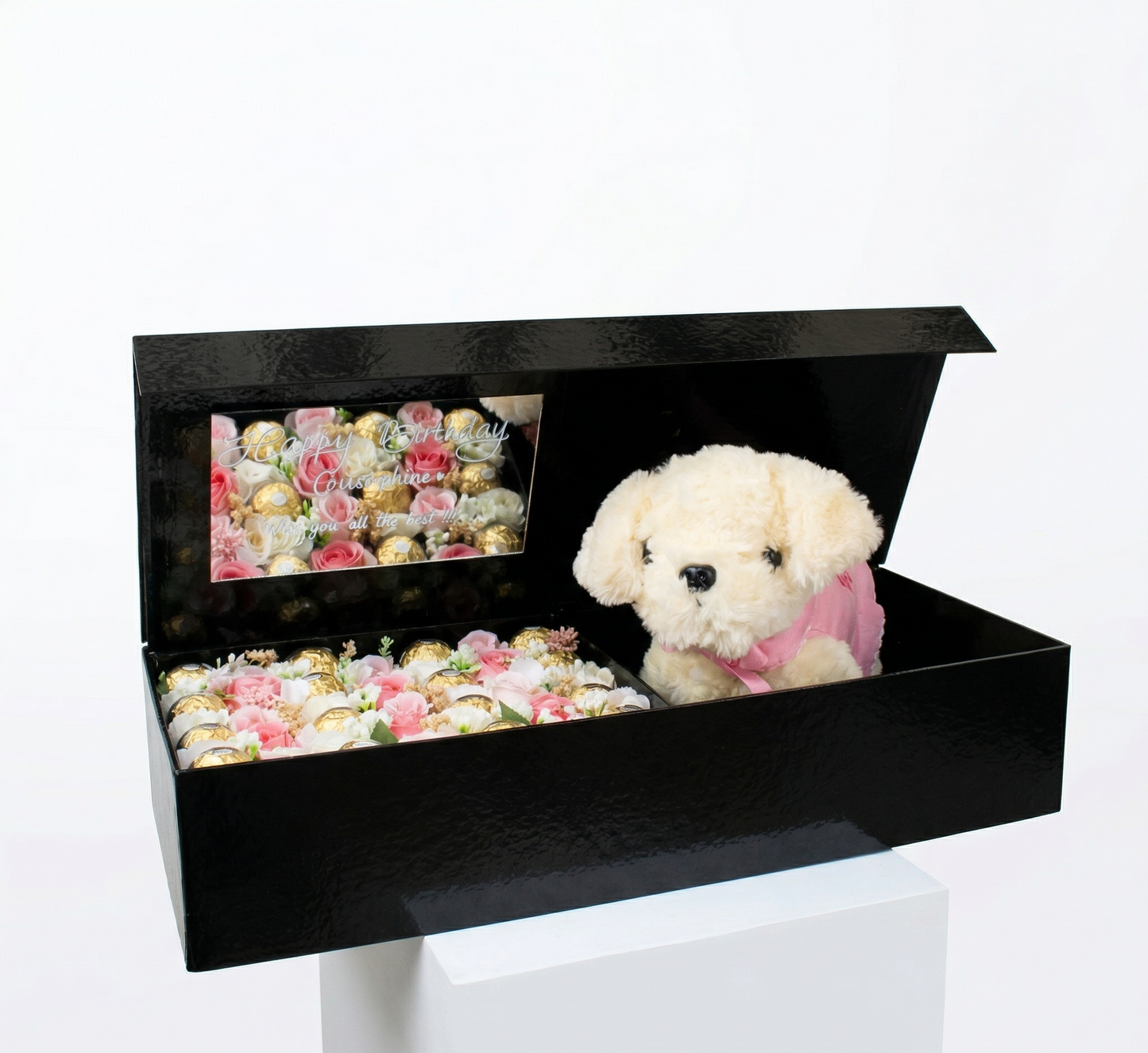 Exclusive box - Puppy with ferrero rocher