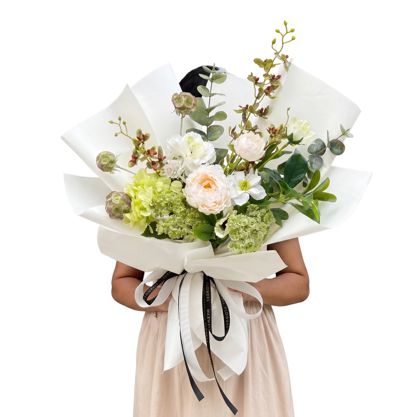 Linen & Moss Artificial Signature Artificial Bouquet