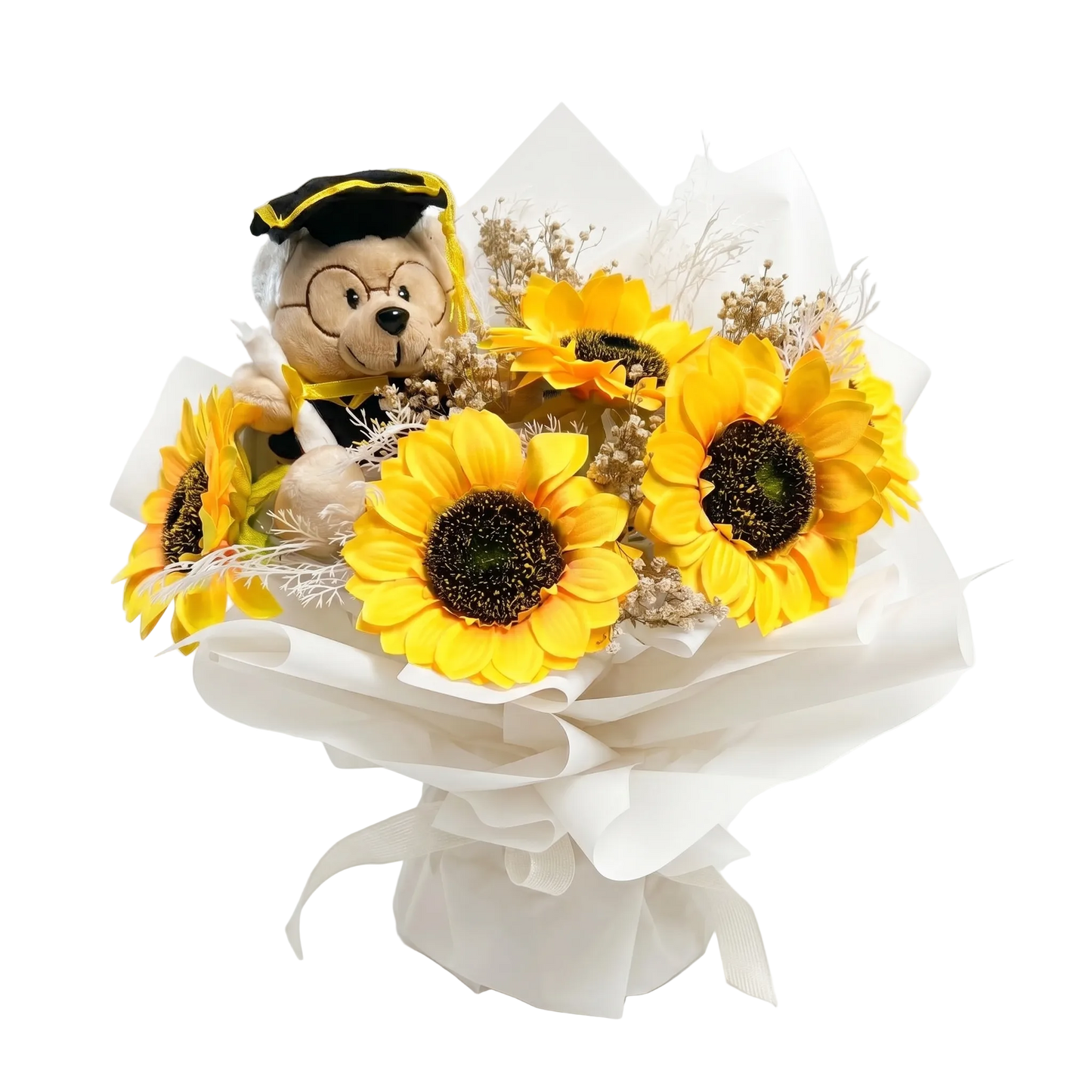 Sun flowers Graduation Bouquet