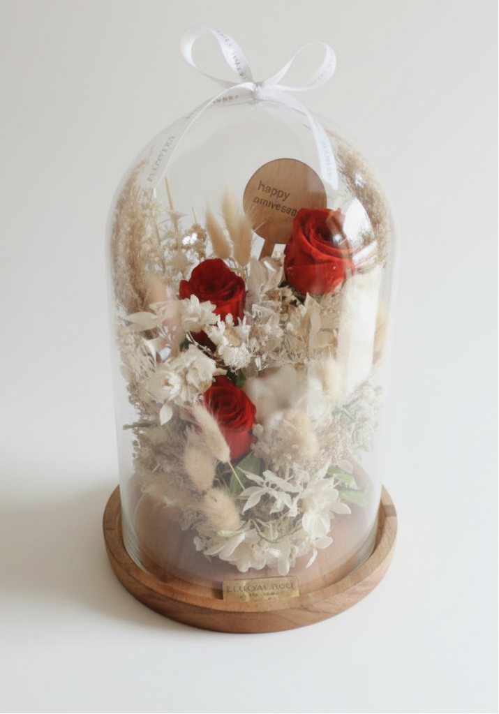 JUMBO DOME- ETERNAL MIX DRIED FLOWERS