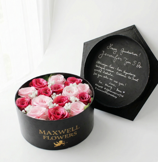 Graduation Hat - Artificial Flowers