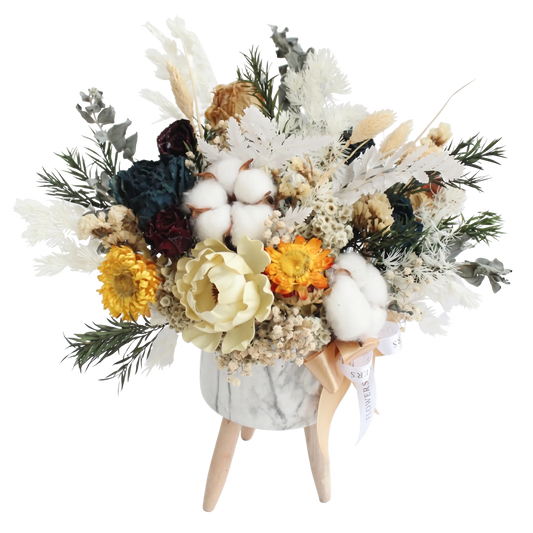 Dried Flowers Mini Vase — Rangkaian Bunga Kering Premium Handmade