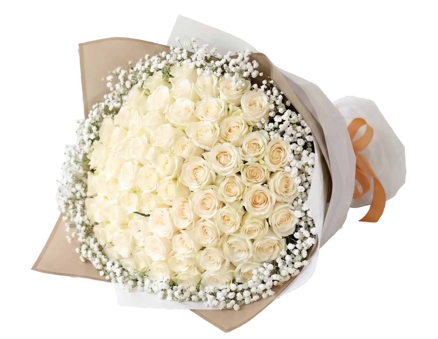 100 Rose Bouquet - Fresh Flowers