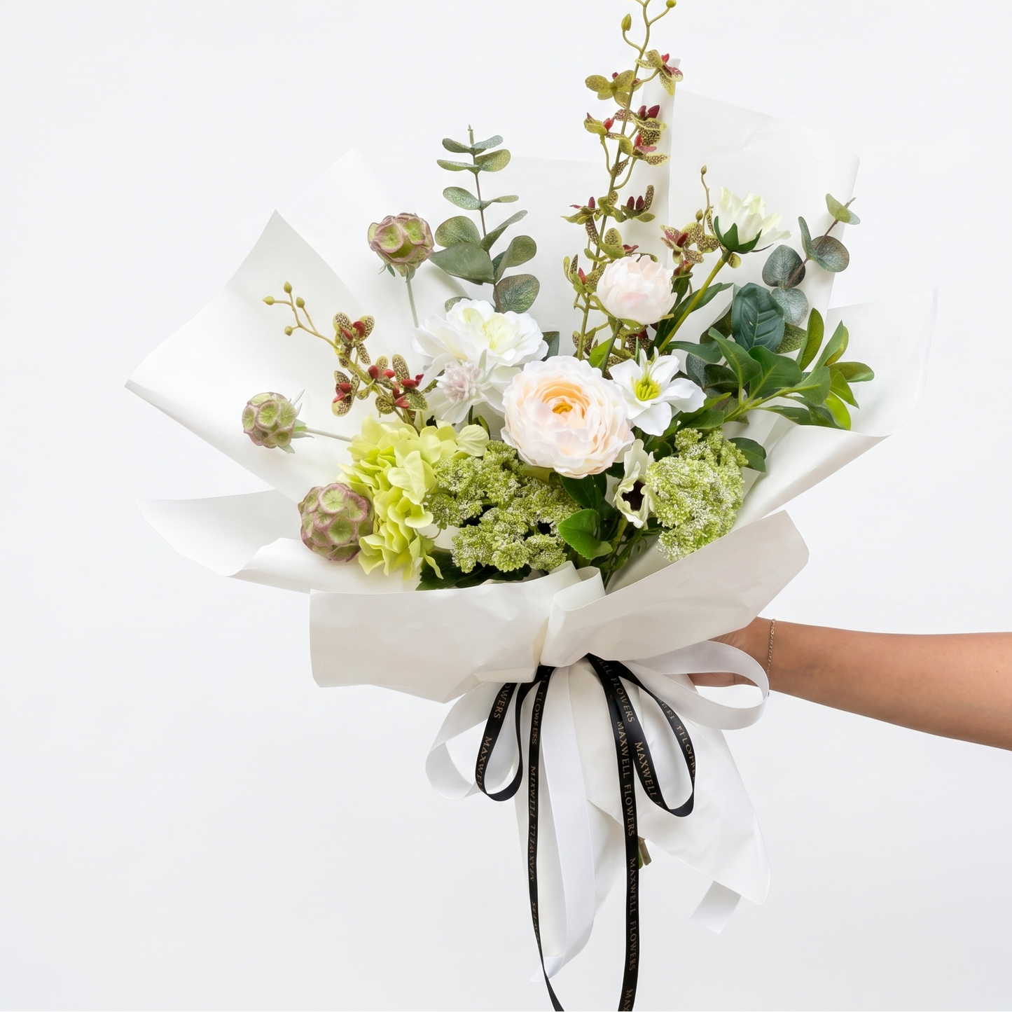 Linen & Moss Artificial Signature Artificial Bouquet