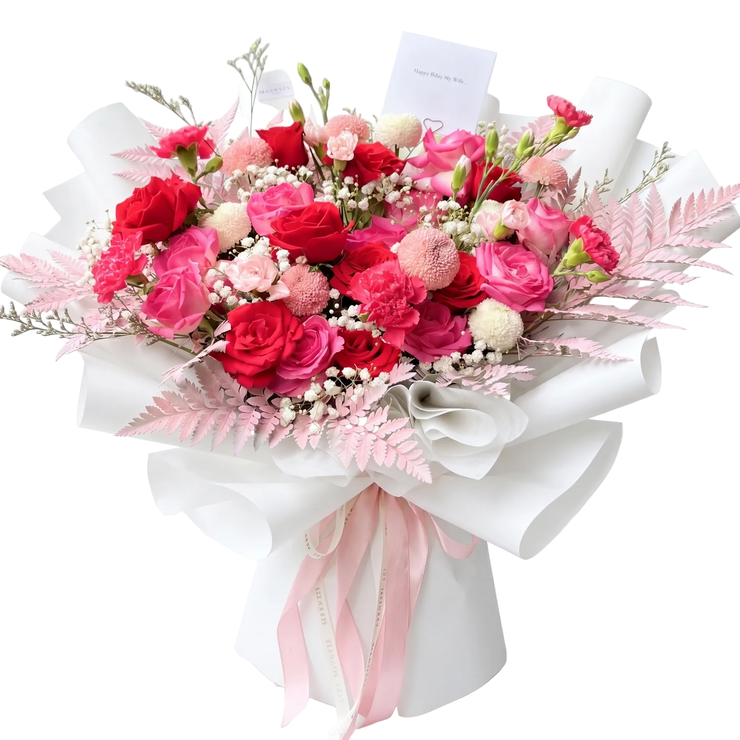 Solaris Gradient - Mix Flowers fresh bouquet