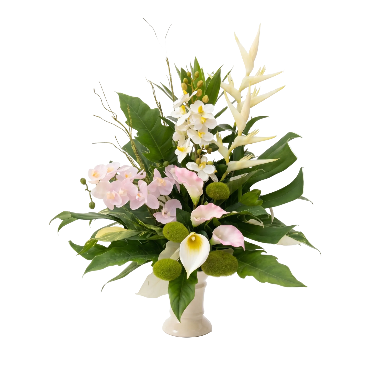 Lumière Tropicale Luxury Real Touch Vase - Artificial flowers