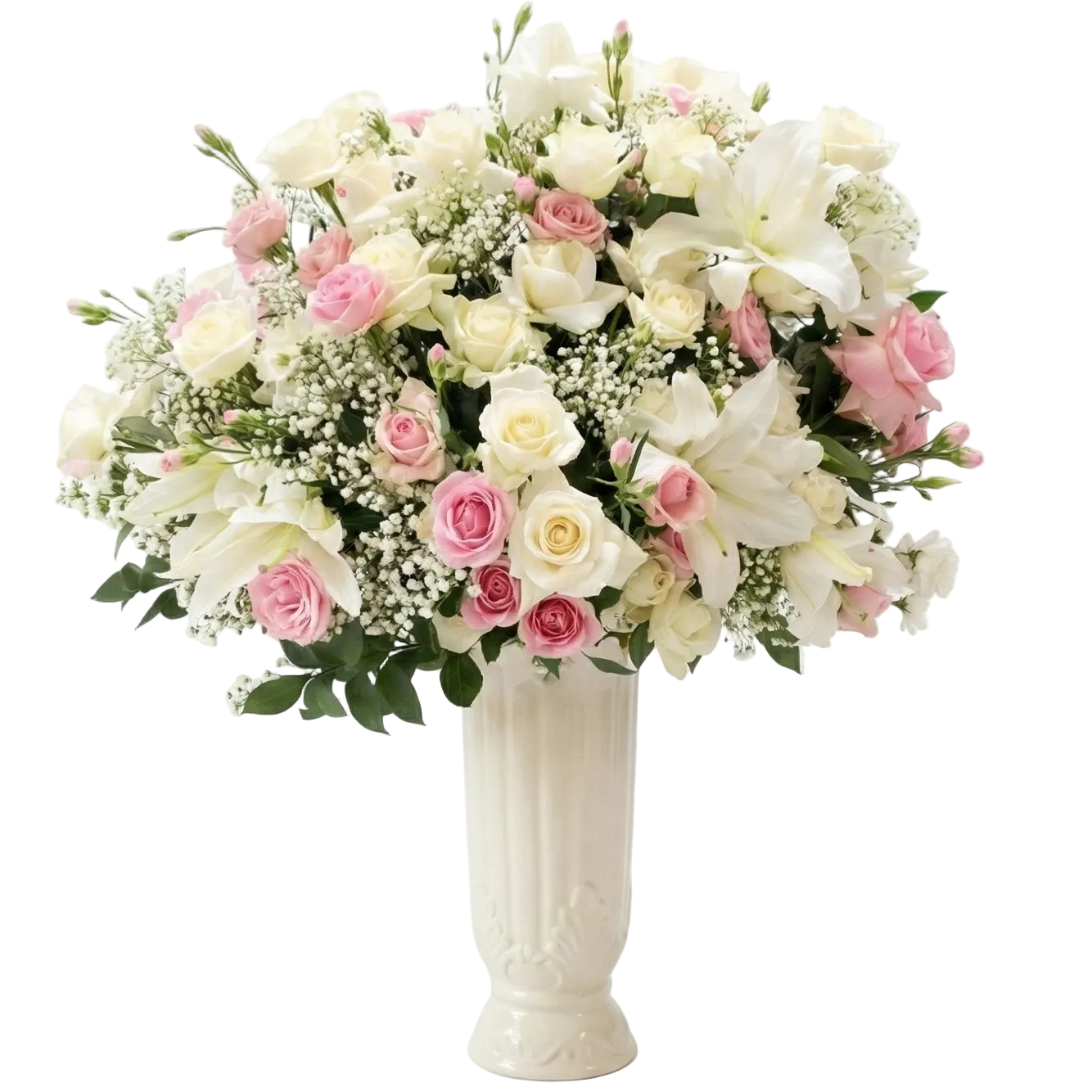 Dutch jumbo vase arrangement – maxwellflowers
