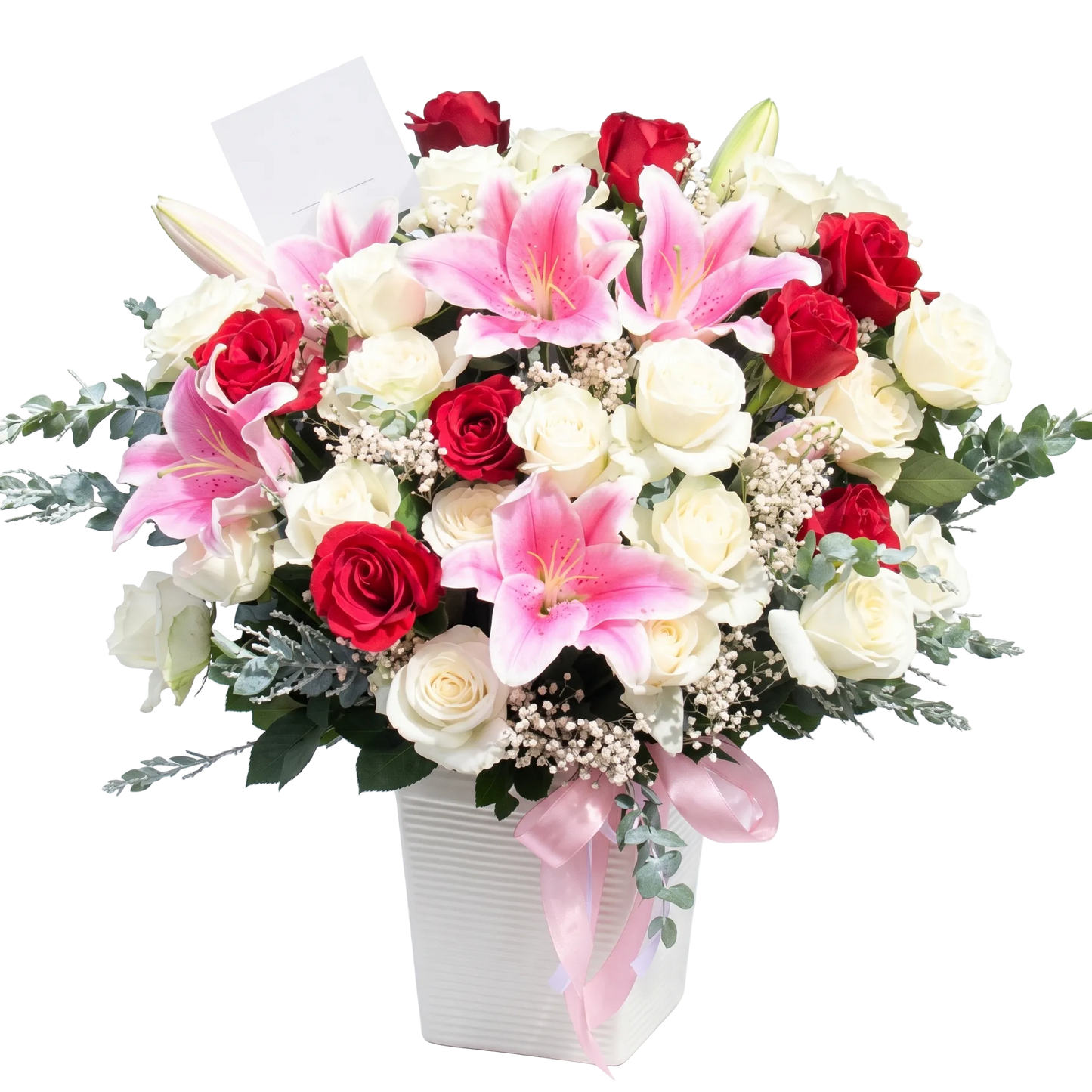 ROSA LILLY VASE - Fresh Flowers