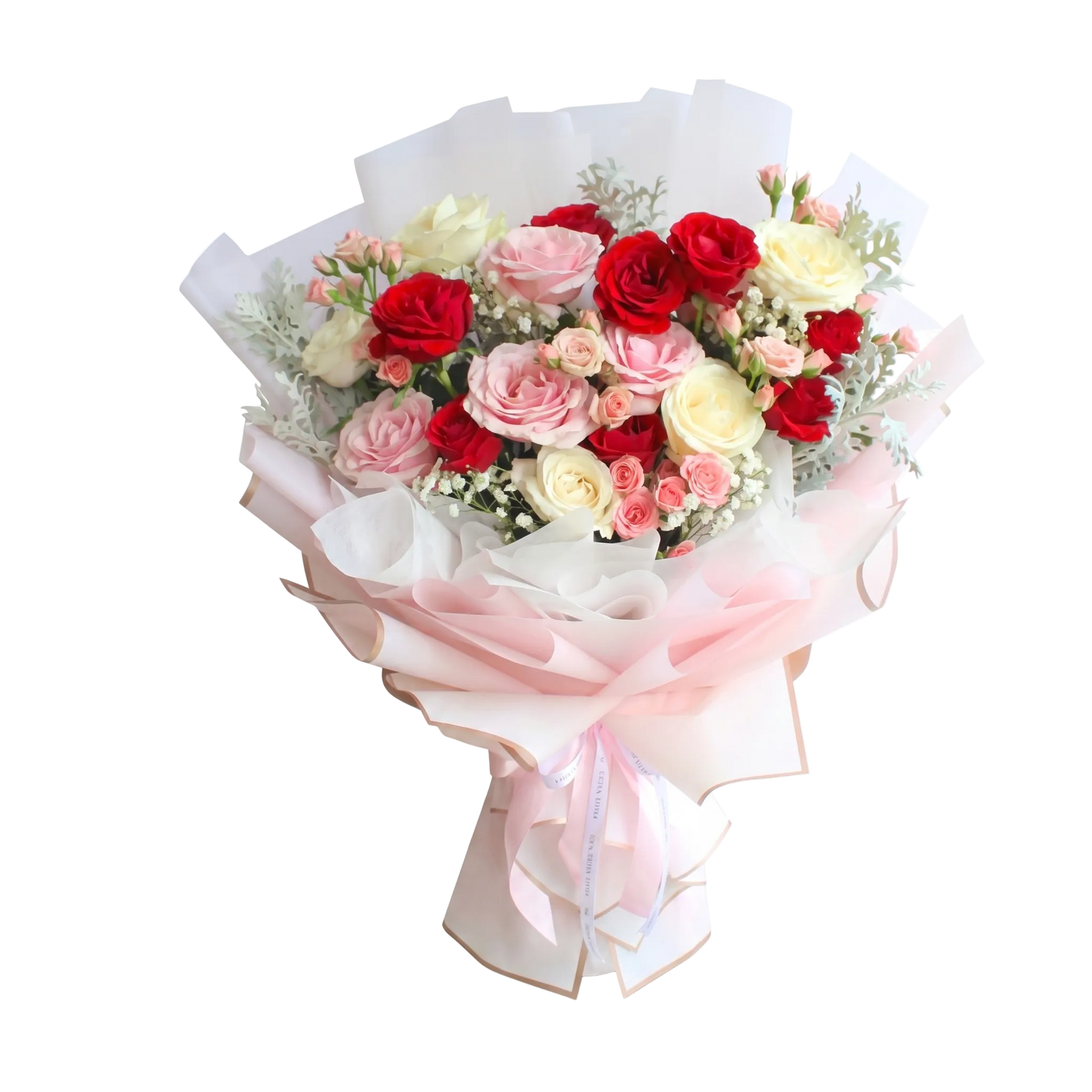 Tri Bouquet - Fresh Flowers