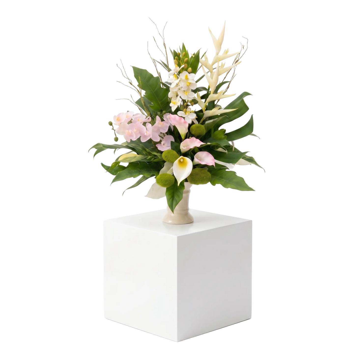 Lumière Tropicale Luxury Real Touch Vase - Artificial flowers