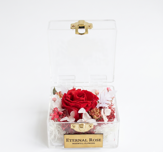 Acrylic Box Eternal Rose