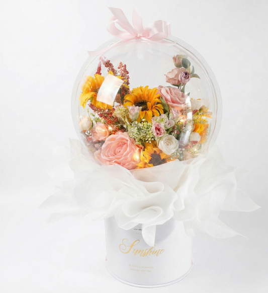 Hot Air Balloon- PVC Balon sun flowers