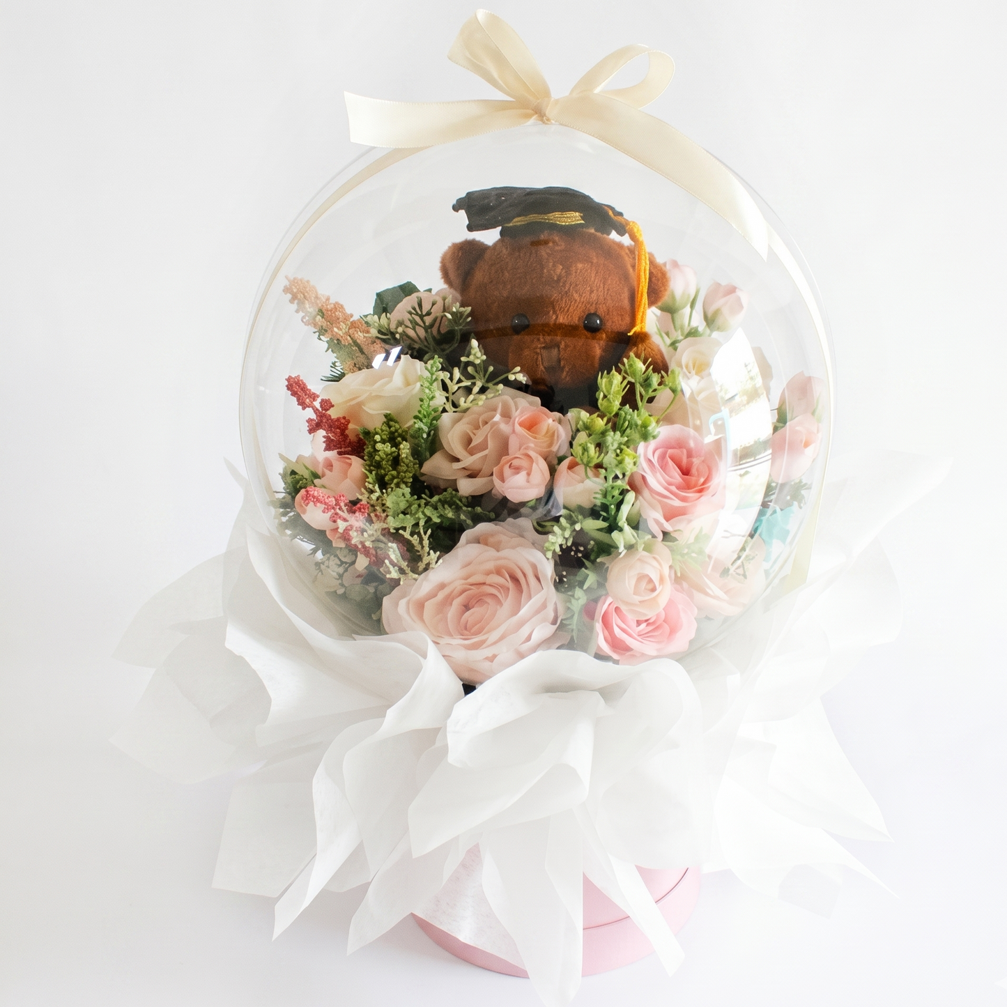 Hot Air Balloon - PVC Balon with teddy bear
