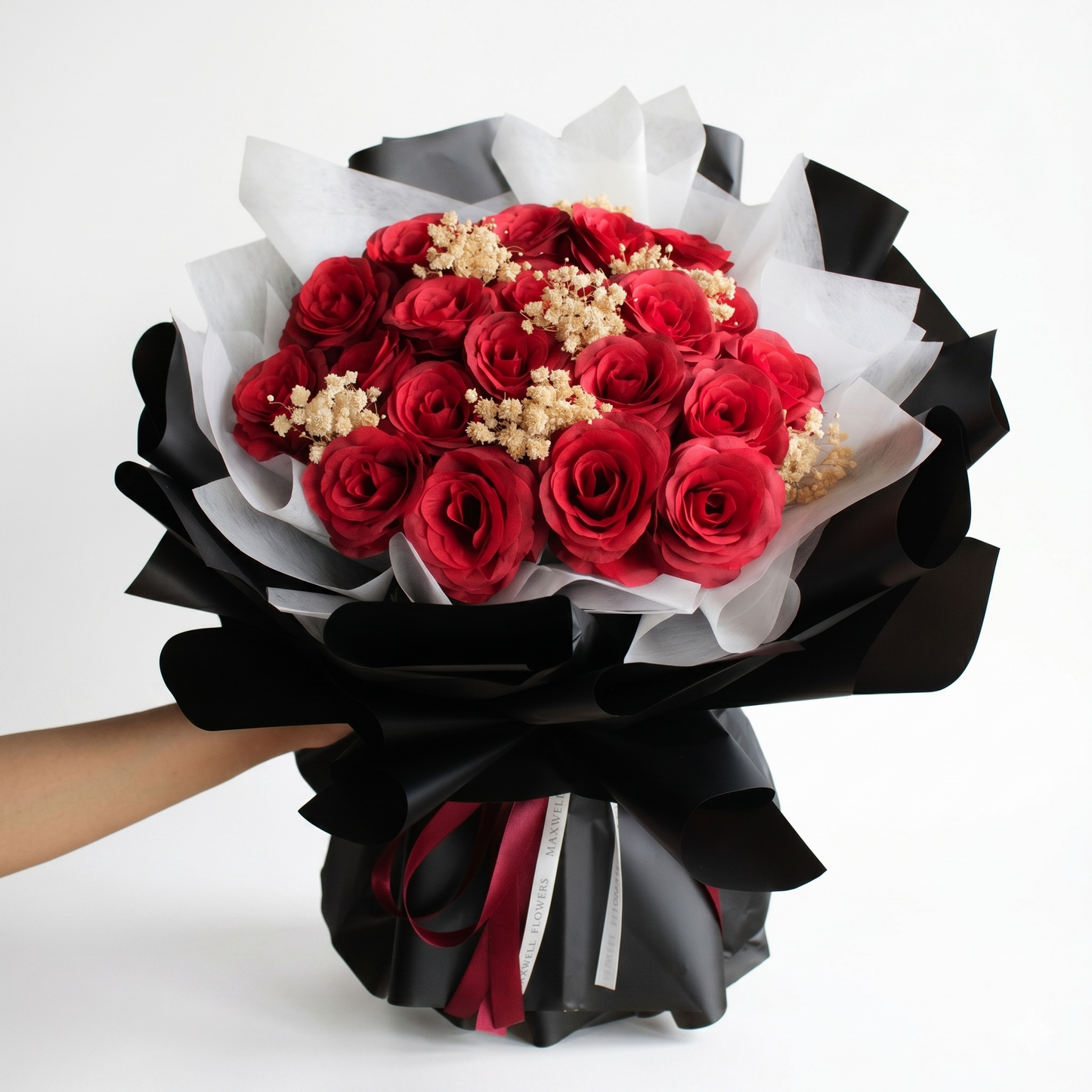 Red Roses Bouquet Artificial