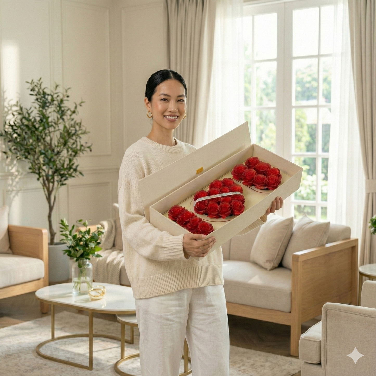 I love you box - leather box