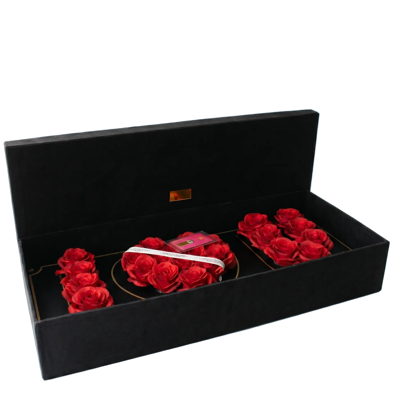I love you box - vegan leather black box
