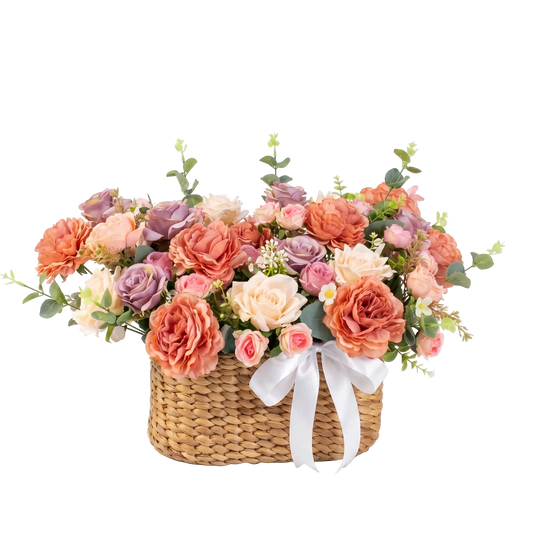 Spring Basket artificial flowers