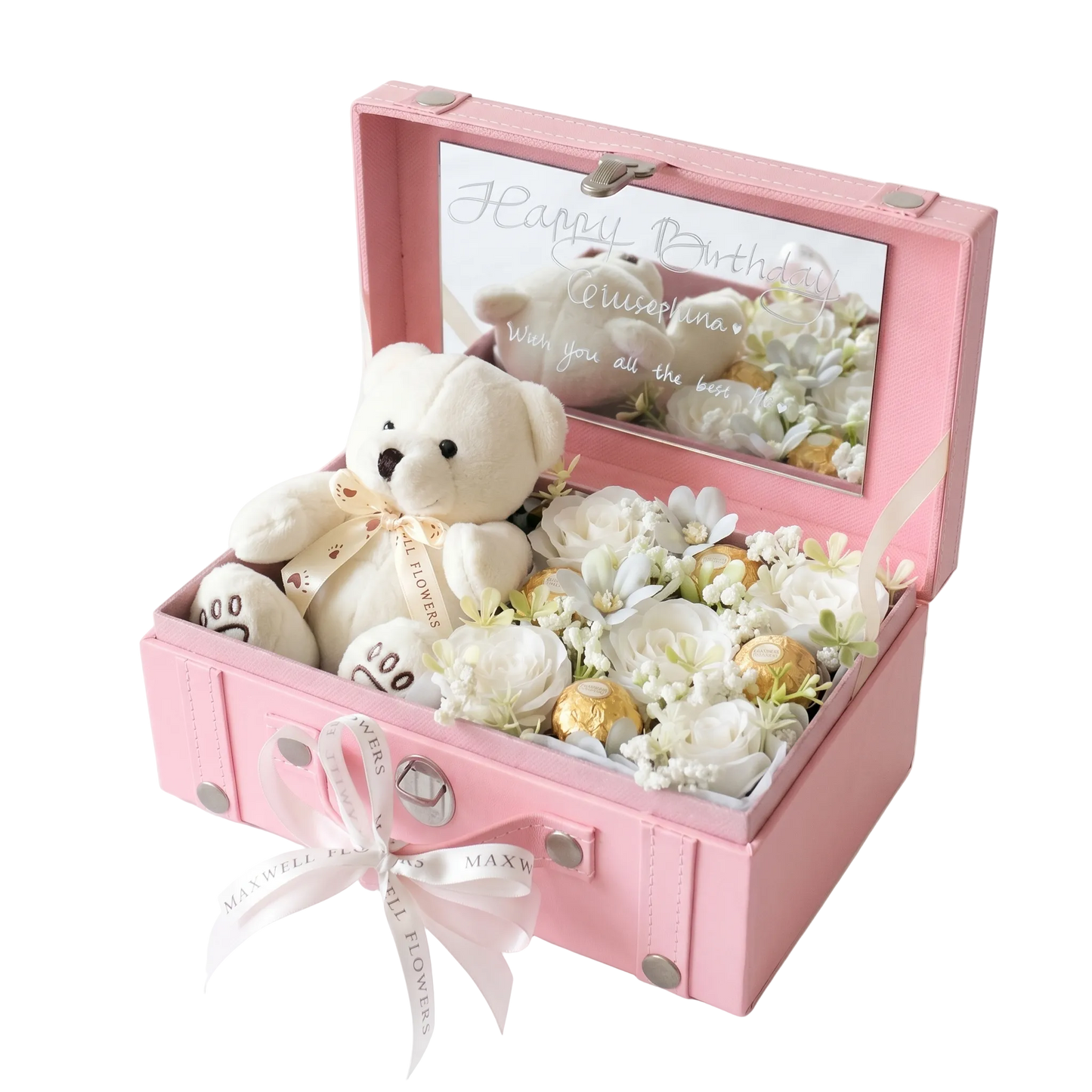 Treasure Box 9 - Pink Box with Ferrero Rocher