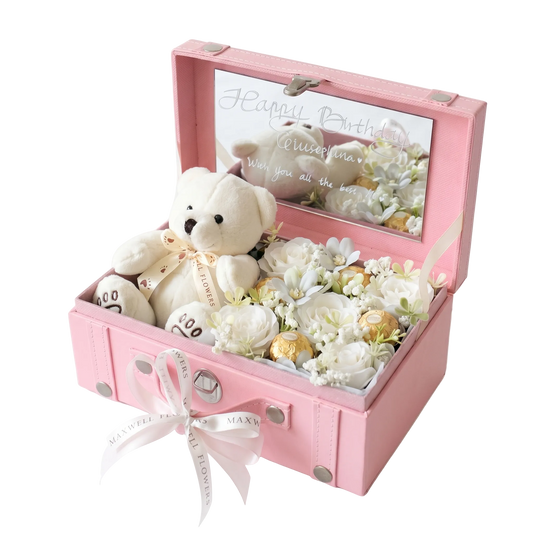 Treasure Box 9 - Pink Box with Ferrero Rocher