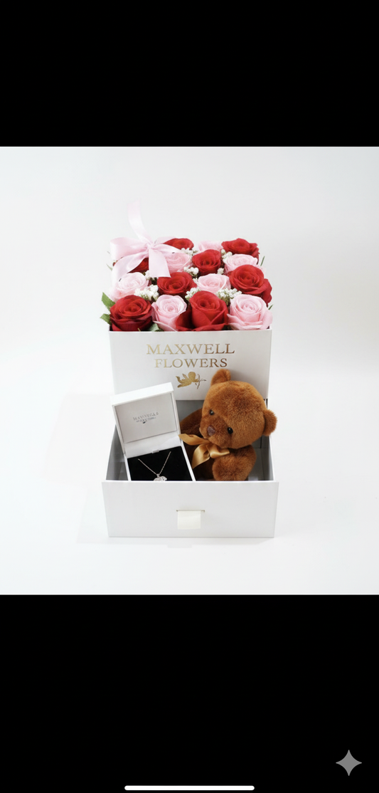 Bloom box Gift Set - 100 Love languages Necklace