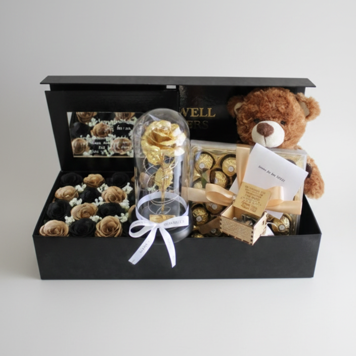 EXCLUSIVE BOX - DOME - MUSIC BOX - FERRERO ROCHER