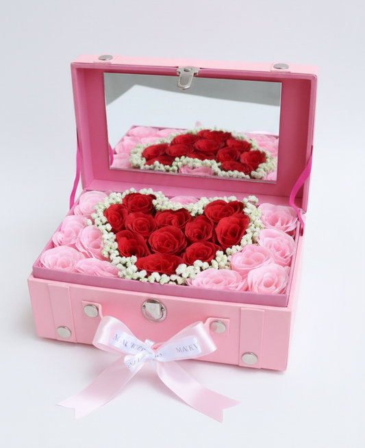Treasure Box Pink Love Shapes