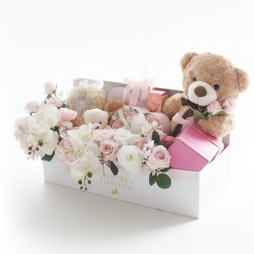 Jardin des Tuileries Artificial Flowers - Garden Box