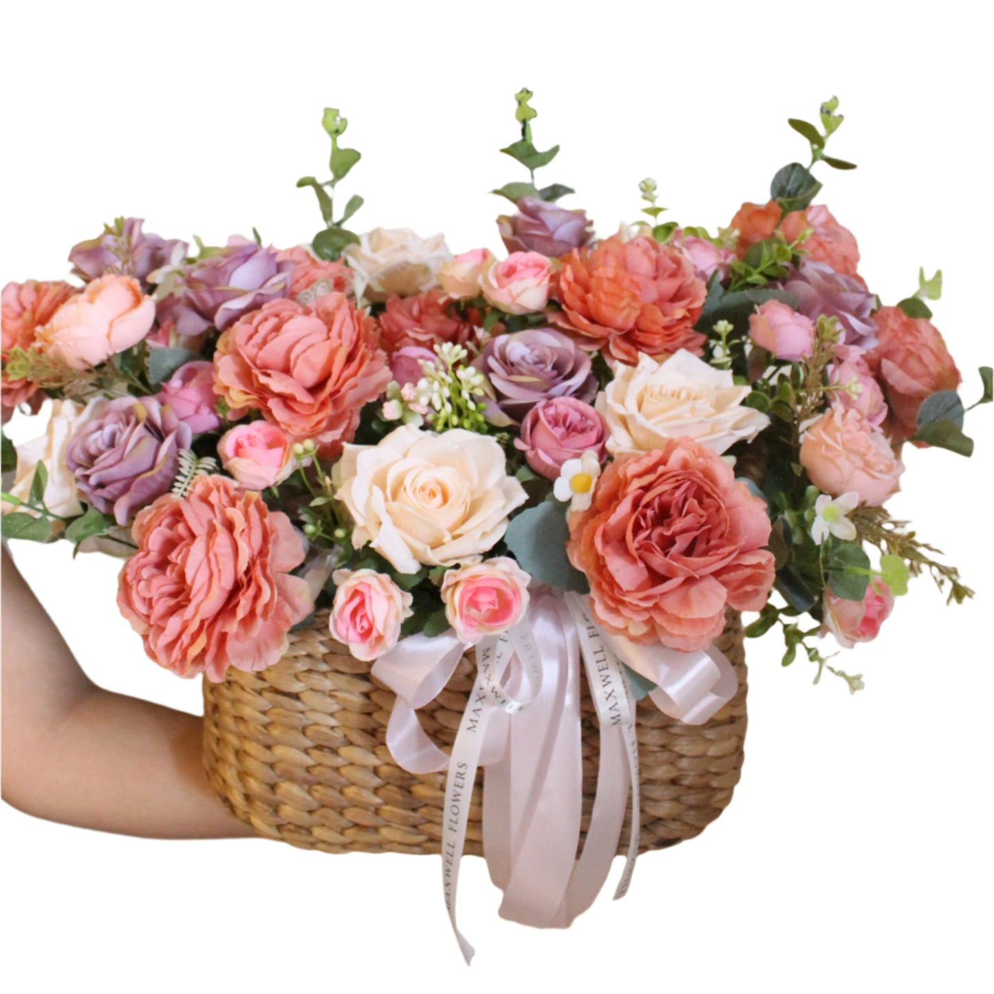 Spring Basket artificial flowers