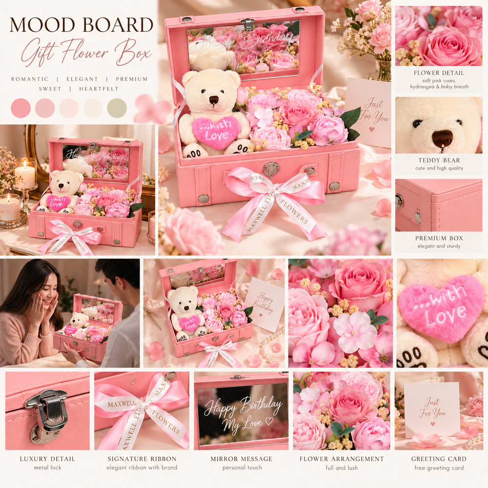 Treasure box pink