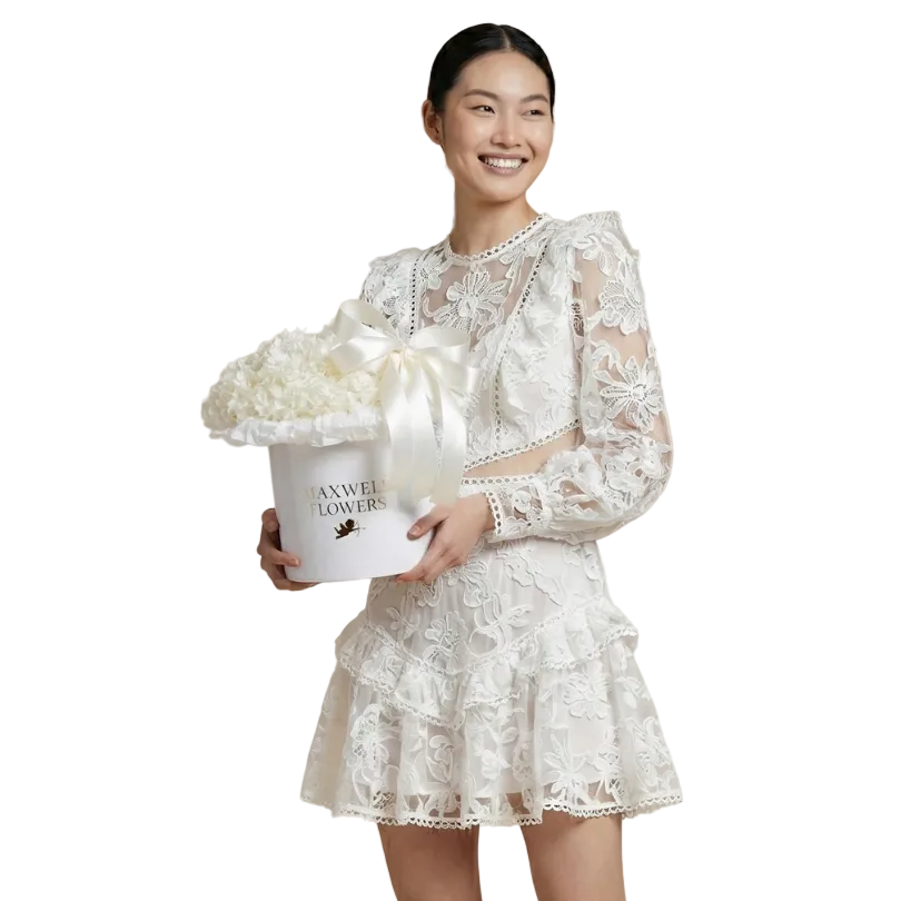 The White Eternal Hydrangea Box