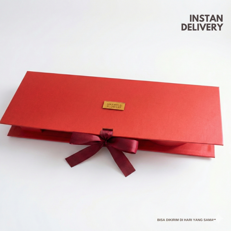I Love You Box - Preserved Flower in Luxury Leather Box