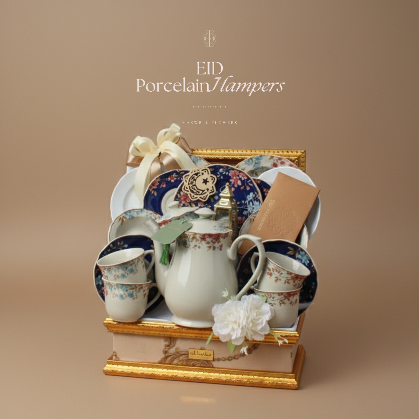 Porcelain Hampers - London Tea Set