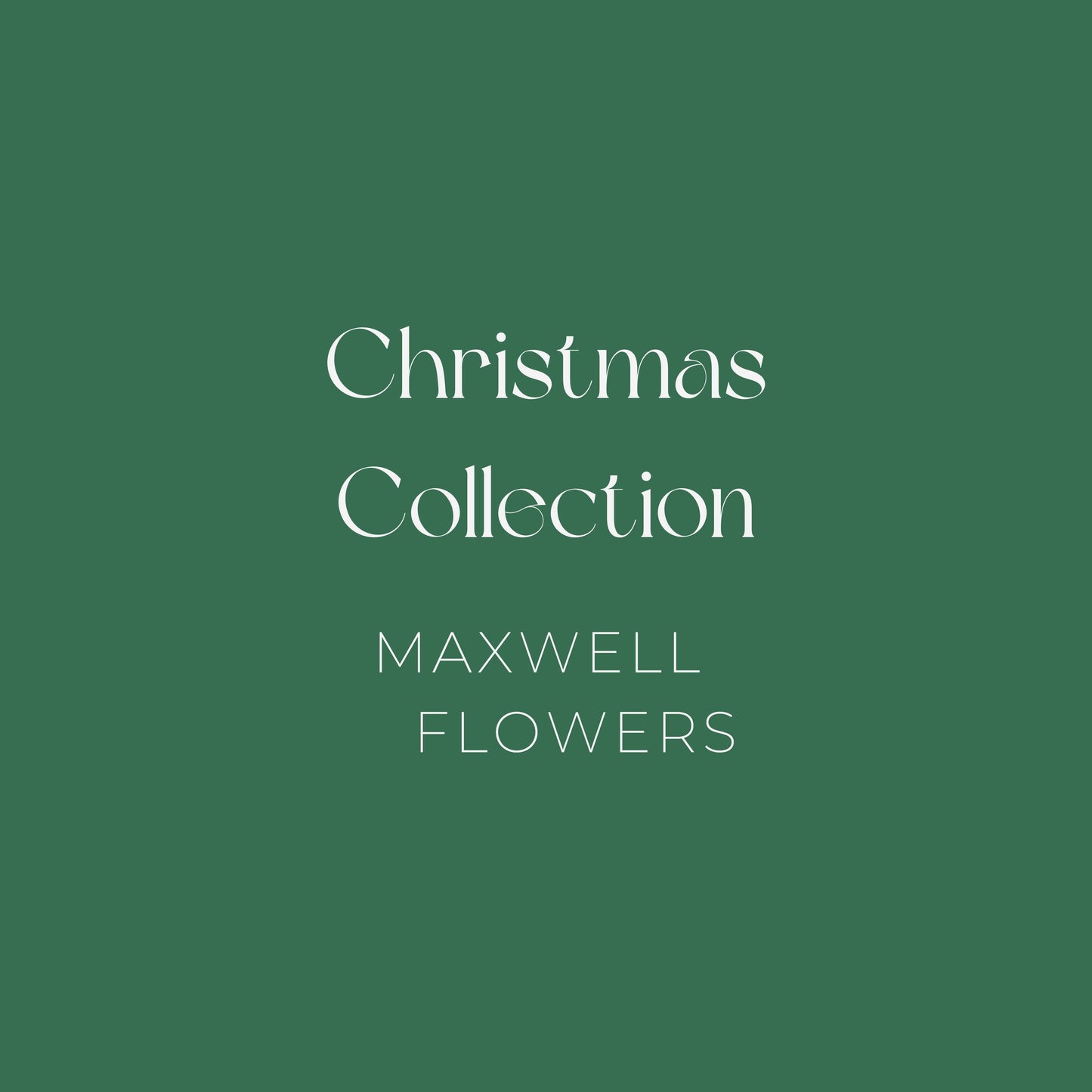 CHRISTMAS HAMPER #3 - MAXWELL FLOWERS