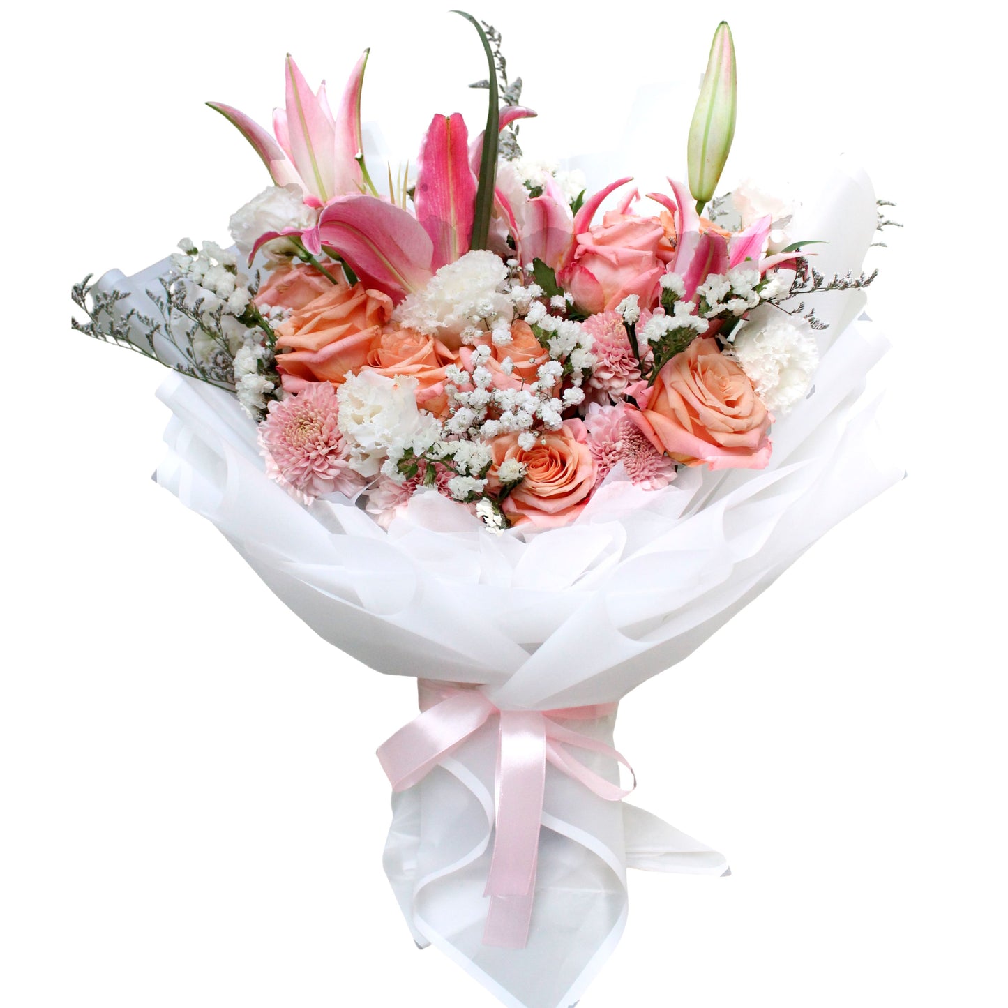 Harmony in Blooms - fresh flowers bouquet