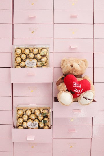 YOU ARE SO CUTE - TEDDY BEAR SPECIAL VALENTINE WITH FERRERO ROCHER