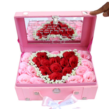 Treasure Box Pink Love Shapes