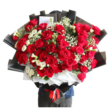 HANDBOUQUET RED LOVE
