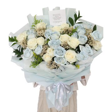 Mathilda blue bouquet