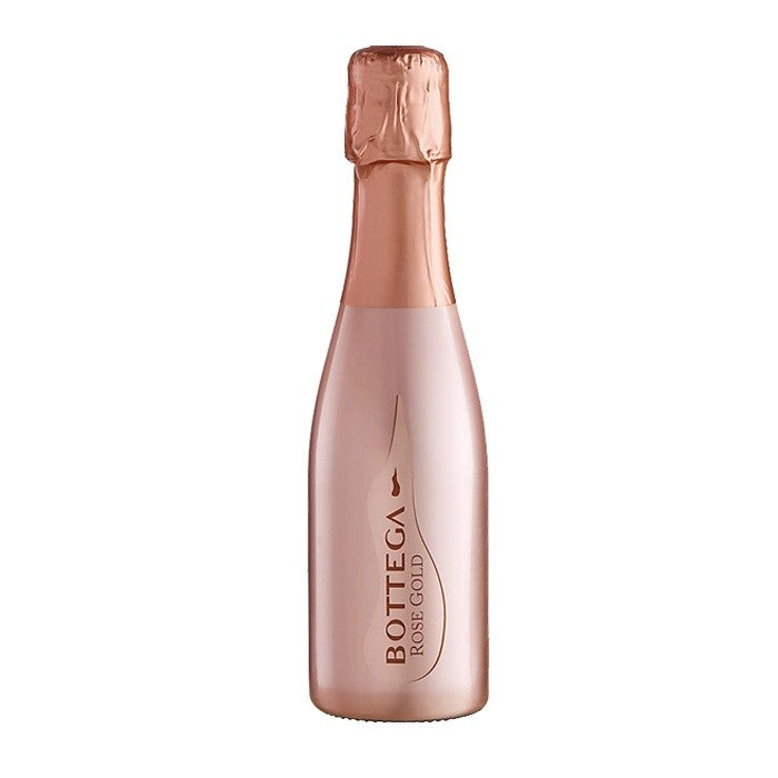 Bottega Rose Gold Prosecco DOC Spumante Brut - mini champagne